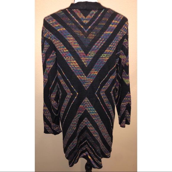 United States Sweater Aztec Cardigan M - Picture 3 of 4